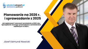 Planowanie na 2026 r. i sprawozdanie z 2025.