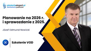 Planowanie na 2026 r. i sprawozdanie z 2025